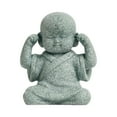 thumbnail image 4 of GUOOL Figure Buddha Statue Accessories Delicate Chinese Sculpture Dolls Cute Sculpture Think, 4 of 9