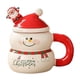 thumbnail image 2 of Tazas Navideñas de Cerámica de Gran Capacidad, Tazas de Papá Noel, Regalos de Navidad, Tazas de Muñeco de Nieve de Navidad de 400 Ml, 2 of 6
