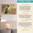 thumbnail image 3 of Cozy Apothecary Tales Square Print Wall Art, Vintage Poster, Matte Canvas Stretched, Posters for Room Bedroom Living Room Bathroom Wall Decor, Posters & Art Prints, Gift., 3 of 7