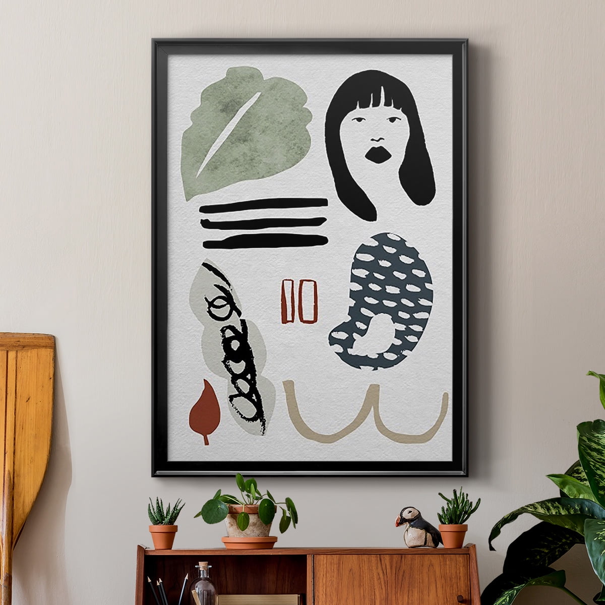 Collected Mindfulness II Premium Framed Print, in Gold, Black, or Silver - Ready to Hang
