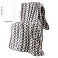 thumbnail image 4 of Yhmxh Soft Linen Luxury Hand Towels for Bathroom, Cotton Hand Towel Face Towels for Kitchen, Corals Fleece Small Round Grids Towel, Water Absorbent Shower Towel Travel Towels for Gym Hotel 14"x30", 4 of 7