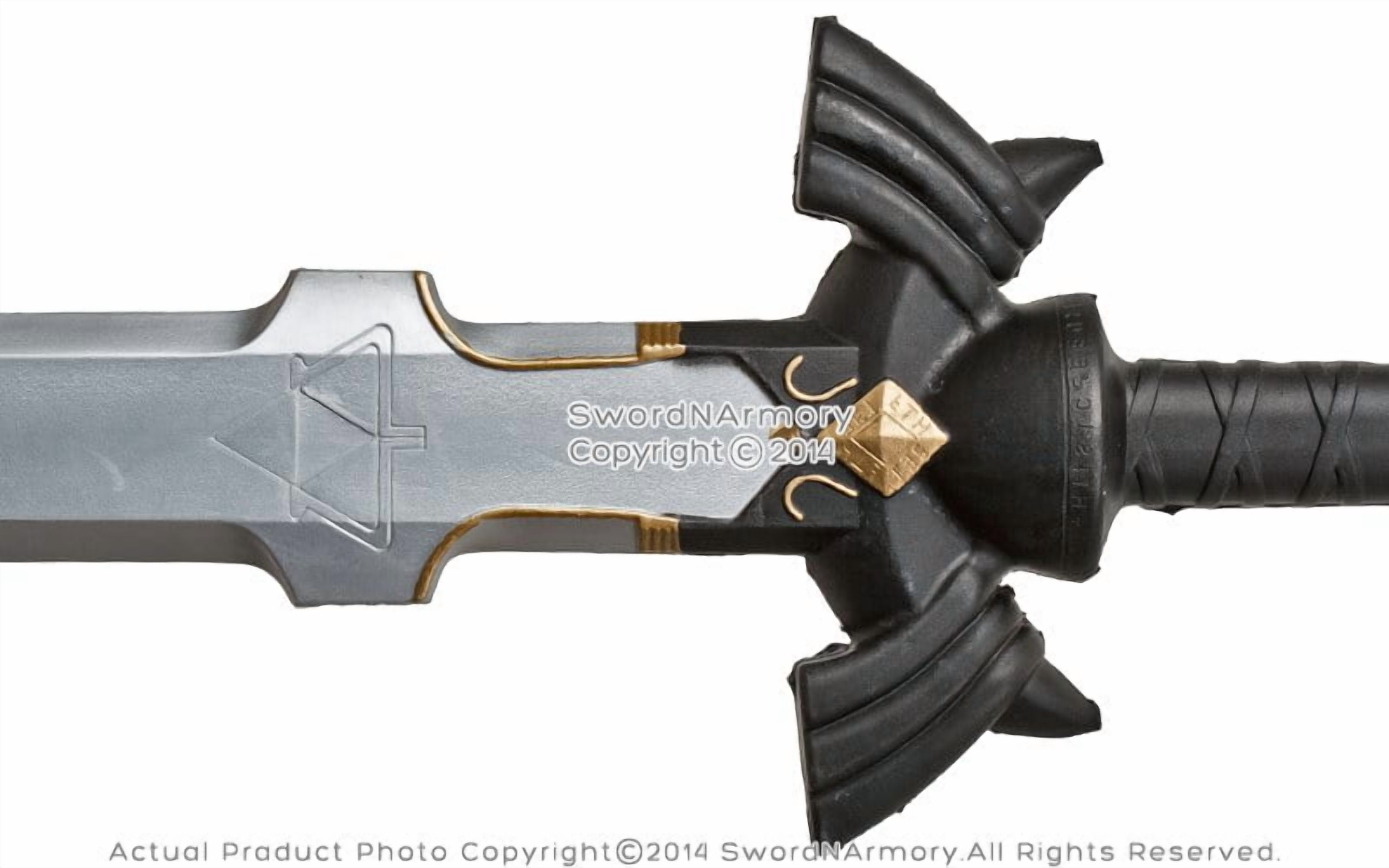 41" Black Zelda Foam Swod Hero Link Hylian Fantasy Katana Cosplay Roleplay