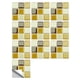 thumbnail image 2 of Xihbxyly Pegatinas Autoadhesivas para Azulejos, de Pvc, Extraíbles y Reutilizables, de Fácil Instalación, para Decoración de Paredes de Cocina y Baño, Multisuperficies, Tamaño 10 X 10 Cm, Juego de 10, 2 of 2