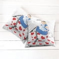thumbnail image 6 of Ambesonne Colorful Throw Pillow Cover 2 Pack, Alice with Cup, 18", Multicolor, 6 of 7