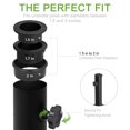 thumbnail image 6 of IVV Steel Umbrella Base, 24.5" Square Weighted Patio Parasol Stand for Outdoor, Backyard, Sun Shade Base w/Tightening Knob and Anchor Holes - Black, 6 of 9
