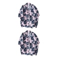 thumbnail image 4 of Qarigey Camisetas de manga corta con estampado geométrico para hombre, camisas hawaianas holgadas, de gran tamaño, de un solo pecho, de Type1 NO1, 4 of 6