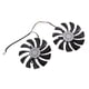 thumbnail image 1 of 1 pare 1 par de gráficos de plástico Fans de enfriamiento Tarjeta de video duradera Fans de reemplazo, 1 of 5