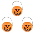 thumbnail image 1 of 3x cubos de dulces con forma de calabaza con tema de Halloween, accesorio de Halloween para Calabaza-3Pcs Yuyangstore Sujetador de caramelos de Halloween, 1 of 8