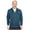 Steel Blue, variant on Monterey Club Men's Suede Hoodie Long Sleeve Jacket #3728