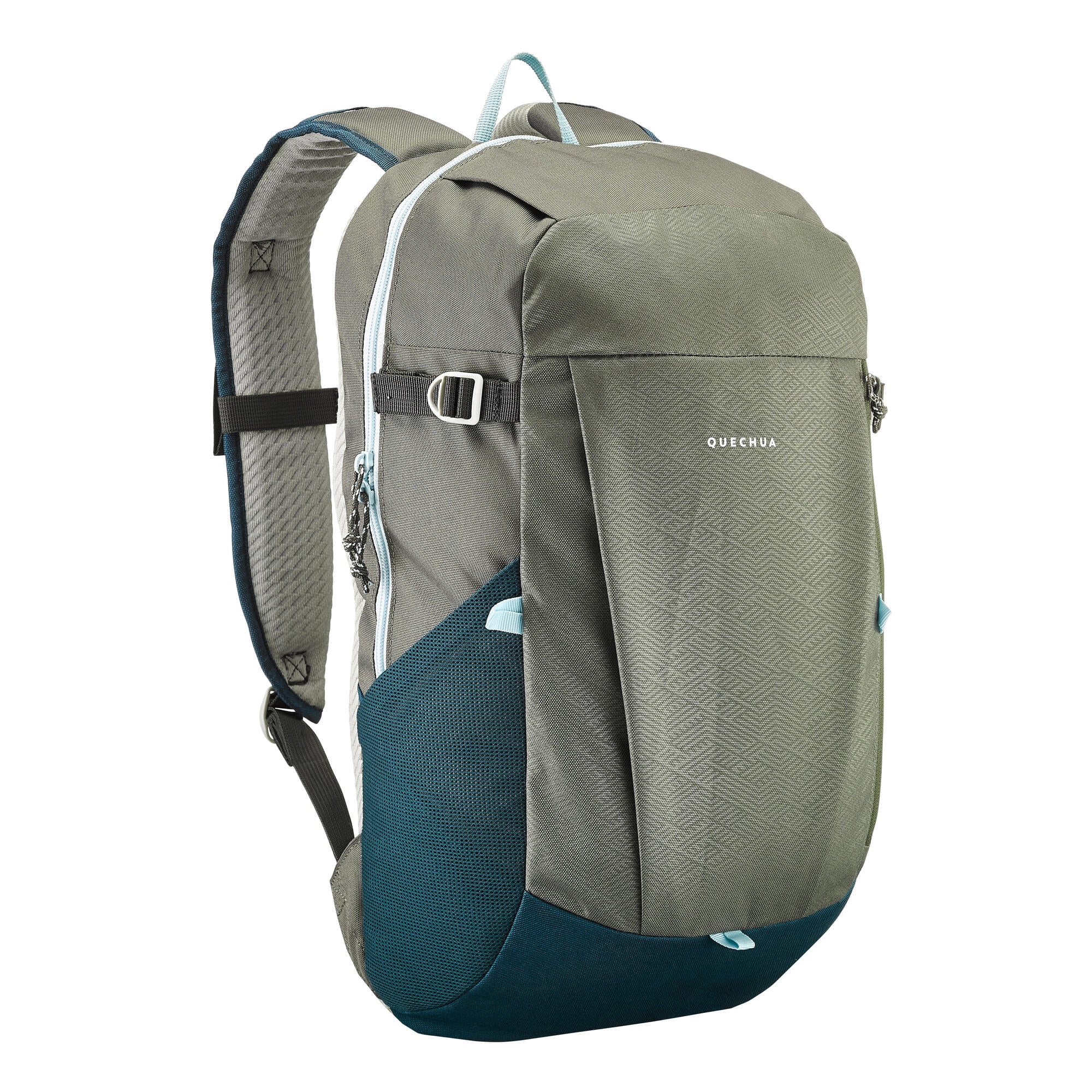 Decathlon Quechua Unisex Adult & Teen NH100 20L Green Hiking Daypack ...