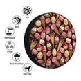 thumbnail image 4 of Gukieu Ice Cream Cake Print Car Tire Cover, Adjustable Waterproof and Dustproof Tire Protection Cover, Suitable for SUV, Truck, Van-15 inch, 4 of 6