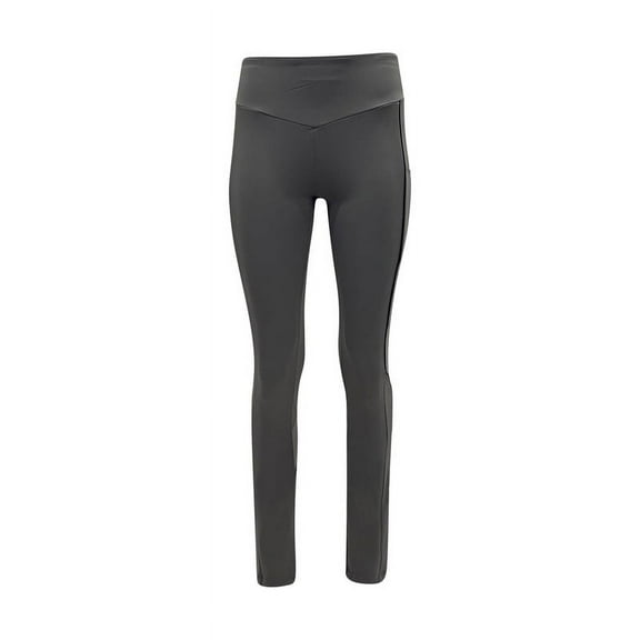 Therapy Women Sports Leggings with Pocket Tight Sportwear for Yoga Running Workout -Gray - Large