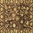 thumbnail image 1 of Ahgly Company Indoor Square Oriental Brown Traditional Area Rugs, 6' Square, 1 of 4