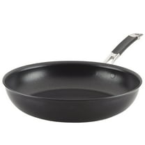 Anolon SmartStack 12 inch Hard Anodized Nonstick Induction Frying Pan, Black