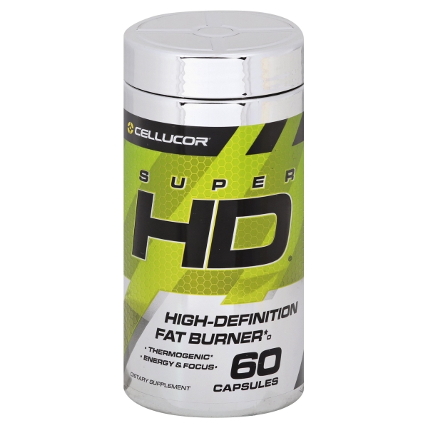 Cellucor Super HD, HighDefinition Fat Burner, 60 Capsules Walmart