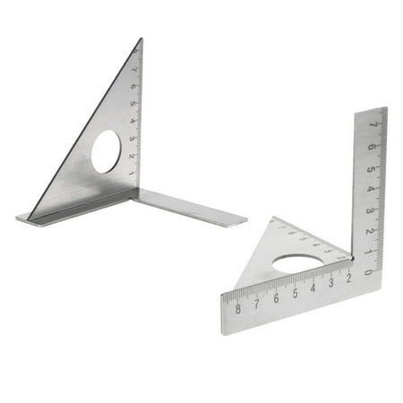 

Carpenter s Square L-square Ruler Steel Rulers Angle Carpenters Tool Stainless Multifunction