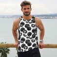 thumbnail image 6 of Pofeuu Hand Drawn Tomatoes Print Men's Workout Tank Tops Sleeveless Muscle Gym Shirt Quick Dry-X-Large, 6 of 7