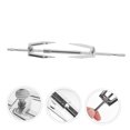 thumbnail image 4 of HONMEET Fourchette Barbecue pour Cuisson de Viande Design Réglable Blanc 1Pcs, 4 of 8