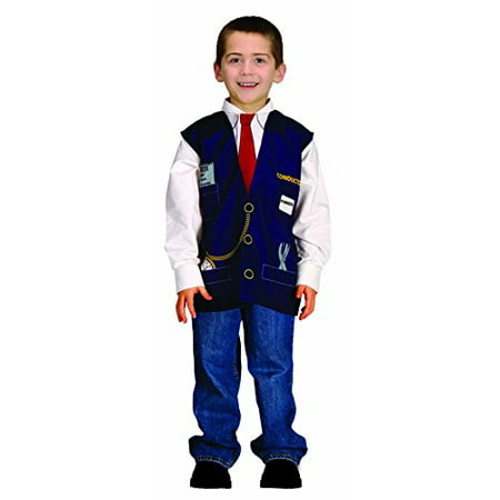 Aeromax My 1st Career Gear Train Conductor, Easy to put on shirt fits most ages 3 to 6