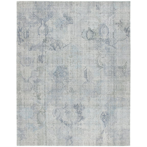 SAFAVIEH Marquee Maria Medallion Polyester Area Rug, Ivory/Grey, 8' x 10'