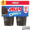 thumbnail image 1 of Jell-O Oreo Ready-to-Eat Refrigerated Pudding Snacks, 4 ct Cups, 1 of 15