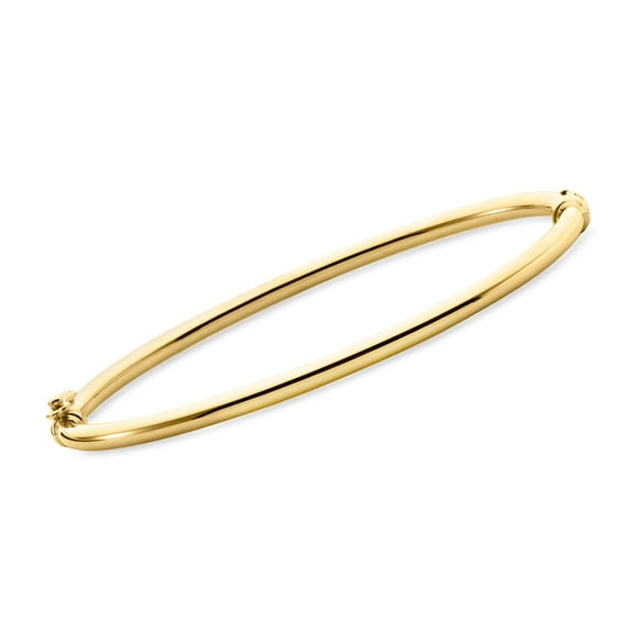 Ross-Simons Italian 10kt Yellow Gold Polished Bangle Bracelet, Women's, Adult
