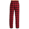 thumbnail image 4 of Pants Plaid Cotton Loose Ladies Pyjama Trousers Men Sleep Bottoms Lounge Wear Sleep Lounge Pants Bottoms Y32k Casual Pants Elastic Plaid Comfortable Pajama Pants With Loose Drawstring Wide Leg Pant, 4 of 4