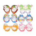 thumbnail image 1 of wonima44 12pcs Easter Party Glasses Frames: Easter Bunny and Egg Sunglasses Novelty Eyeglasses Props for Kids Easter Party Decoration Photo Booth, 1 of 1