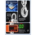 thumbnail image 3 of Digital Hanging Scale, Handheld Mini Crane Scale with Remote, Hooks, 5 Digit Display Screen, Cast Aluminum Case, Electronic Crane Scale for Farm Hunting Fishing Outdoor, 3 of 7