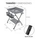 thumbnail image 3 of Cambiador de Pañales plegable Baby Gaon GNDC01 Portátil Ligero gris, 3 of 8