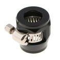 thumbnail image 3 of Almencla 8AN Aluminum Braided Fuel Line Swivel Fitting Hose End Oil Line Clip Black, 3 of 5