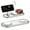 Silvery, variant on Wireless Charging Station for iPhone, 3 in 1 Foldable Charger for Apple Watch and AirPods