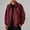 Red, variant on Men's Jackets Big and Tall with Chest Pocket Jacket Style Workwear Flight Windbreaker Vintage Functional College Coat
