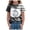 Black, variant on Kid Boys Girls Halloween Shirts Cute Black Cat Ghost T-Shirt Retro Spooky Season Outfit Fall Tees Short Sleeve Tops (Black, 9-10 Years)