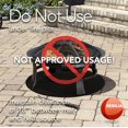 thumbnail image 3 of RESILIA Tapis Rond sous le Gril &acirc; Robuste, Tapis Protecteurs de Sol Réutilisables pour Terrasse, Patio, & Garage &acirc; Grand 36, 3 of 9
