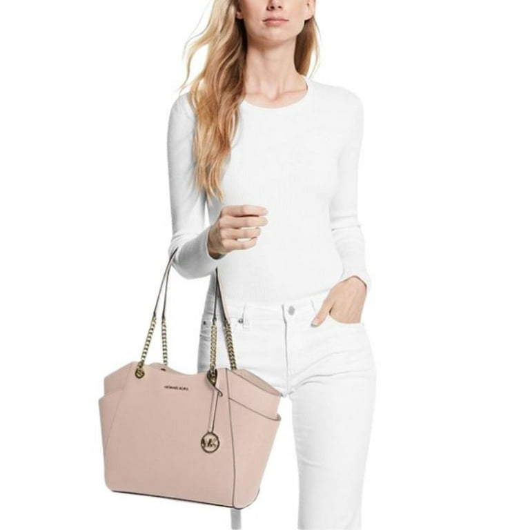 Michael Kors Light Pink Jet Sling Bag, Women's Fashion, Bags