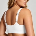 thumbnail image 4 of XIAONU Square Neck Swim Bra for Women Wide Strap Pool Summer Swim Bralette, 4 of 6