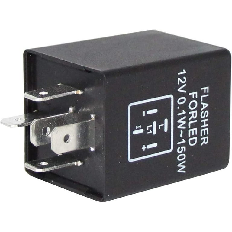 Alla Lighting 5-Pin EP27 FL27 Electronic LED Flasher Relay Fix For