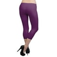 thumbnail image 3 of Vivian's Fashions Capri Leggings - Cotton, Lace (Misses and Misses Plus Sizes), 3 of 4