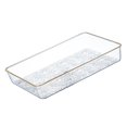 thumbnail image 3 of Organizador de tocador para baño, mesa de cocina, postre, frutas, verduras, plato de frutas 26cmx18cmx4.5cm Macarena Bandeja rectangular para servir, 3 of 8