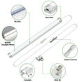 thumbnail image 6 of Dimmable 12-Inch Under Cabinet Lighting - 6 Pack Linkable LED Lights for Kitchen, Closet, Workbench, Desk, Cupboard, and Garage - 120V Plug-in & Hardwired, Cold White 6000K, 6 of 6