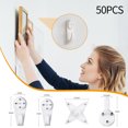 thumbnail image 1 of Wall Hooks Lightweight Portable Trace Hanging Hook Wear-resistant Photo Frame Nails Good Strength Invisible Nails Removable Photo Frame Nails, 1 of 7
