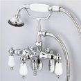 thumbnail image 1 of Water Creation F6-0018-01-PL Robinet de Baignoire Argent Vintage Réglable au Centre - Chrome, 1 of 1