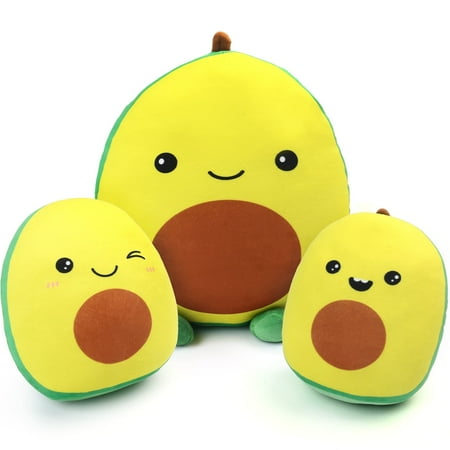 LotFancy Avocado Plush Pillow  Cute Squishy Stuffed Animal Plushie Doll Gift for Kids Girls Boys price history on PriceWatchPro