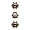 thumbnail image 4 of Maytalsory Exquisite And Fashionable Halloween Enamel Pin Brooch Gift For Gothic Jewelry Enthusiasts Spider Skeleton 3Set, 4 of 6