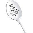 thumbnail image 1 of Papa Gifts Spoon for Grandpa Father's Day Birthday Gifts for Grandfather Papa's Ice Cream Shovel Spoons for Grandad Grandfather Gifts for Grandpa Papa Gift from Grandchildren Grandkids, 1 of 6