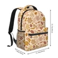 thumbnail image 2 of Disketp Fall Leaves Mochila Estampada para Hombre y Mujer – Mochila Ligera Clásica con Múltiples Bolsillos para Universidad, Trabajo y Viajes-One Size, 2 of 5