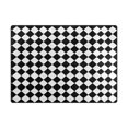 thumbnail image 5 of Yayeee Area Rugs for Living Room 6.7'x4.8' Non Slip Washable Bedroom Floor Carpet, Black and White Geometric, 5 of 5
