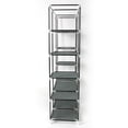 thumbnail image 5 of Resenkos 5-Layer 12-Cube Portable Closet Wardrobe, Non-woven Fabric Storage Cabinet Organizer Shelves - Gray, 5 of 7