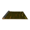 thumbnail image 2 of Ahgly Company Indoor Rectangle Abstract Yellow Contemporary Area Rugs, 5' x 7', 2 of 4